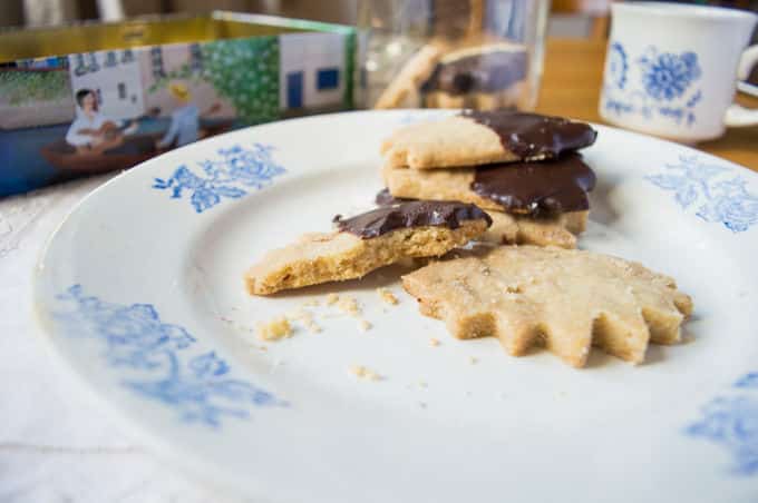 Olive Oil Shortbread Cookies / mygutfeeling.eu #glutenfree #vegan