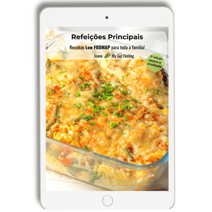capa do ebook com refeição principal de gratinado